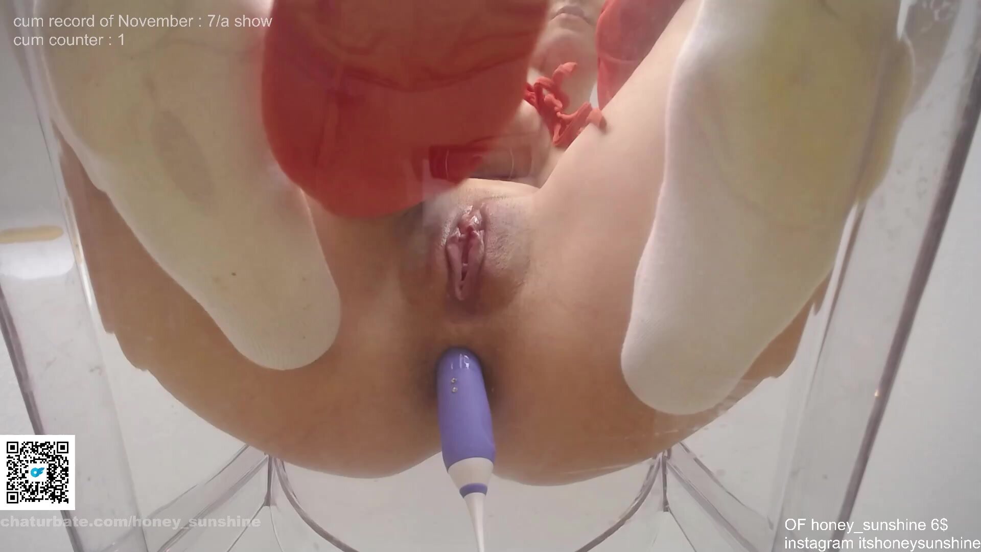 Honey Sunshine dildo f*ck anal pleasure