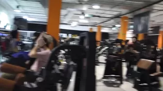 Littlesubgirl Plugs Her Asshole In The Gym
