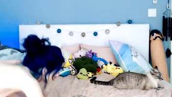 kati3kat and kitten  Whore with a damp pussy