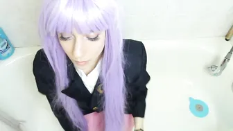 chantarra  masturbating with a tampon in pussy