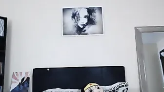 LanaFrost Crazy beauty takes off her red dress