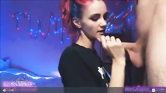 mosaique_room Beauty in sexy red outfit