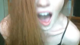 2totangoxxx green haired sweater cuddles