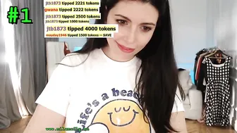 mila Cute with pigtails jumps on sex toy