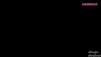 Birdylovesit & Blazefyre Sweet chick masturbates with sex toys