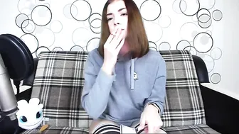 kira_tumanova Busty mare is hammering her anus