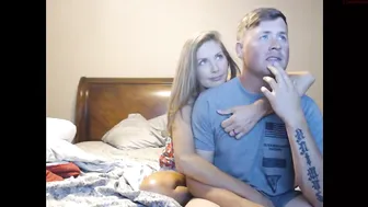 okcouple35 slutty babe bares big tits