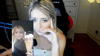 kimilee22 luxurious blonde straddled sex toy