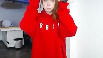 snugglepunk blonde nymph seduces with slut tits