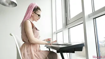 Marcelin Abadir home julia squeezes her tits