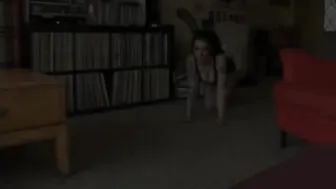 Arabelle Raphael cute blonde is saturated with revelations with dildo