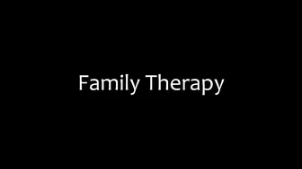 Family Therapy white-haired slut fucks with phallus