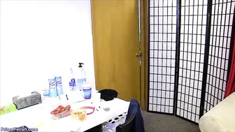 Primal's Darkside Superheroine busty babe masturbates her penis