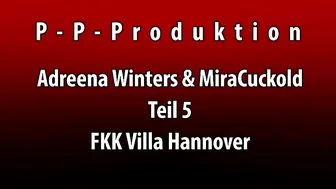 Adreena Winters und Mira Cuckold 5 spectacular skin cleaves the vagina with a large dildo