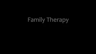 Family Therapy busty young lady sucks and fucks