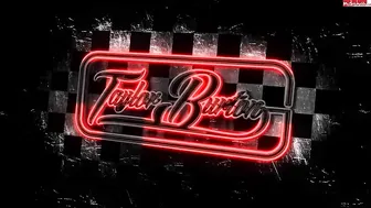 taylor burton caresses his fur coat