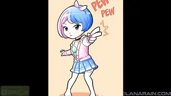 Lana Rain graceful beauty exposed the desired body