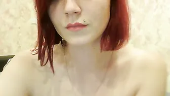 BabyGirlaaa luxurious chick caresses lips sex