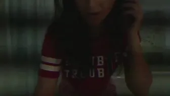 amelianaked skinny babe pleases with her appearance