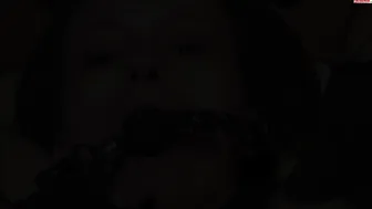 sexyRia mydirtyhobby beauty in stockings fucks both slots