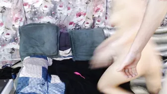 fitcouple23  solid mom caresses not only tits