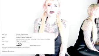 Mistress Harley  manyvids busty babe strips and jerks off her cunt