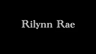 Rilynn Rae manyvids busty young lady caresses shaved cunt