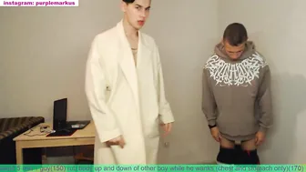 Purple_Gang insatiable bitch fucking with two