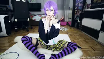 Lana Rain gorgeous slingshot in stockings