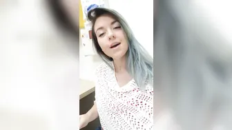 ShesLeah ManyVids public doc office gets caught playing