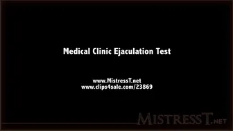 clips4sale Mistress T - medical clinic ejaculation test 720p