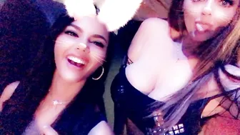 Sophie Dee caresses his magnificent body