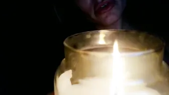 CARRIE LACHANCE ONLYFANS Bath time with candles