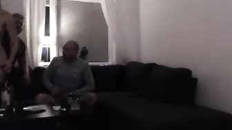 swedishhotcouple overall handjob