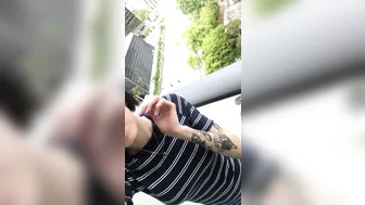 stormy onlyfans all these no panty dress on the balcony shots