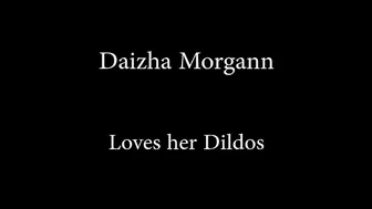 Daizha Morgann  manyvids- STARTiNG THE DAY WiTH SOME DiLDO PLAY