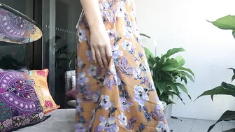 Elle knox -Cars are zipping past as I make myself cum on my balcony (1)