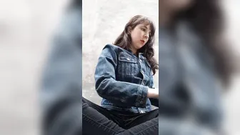 rosieruin Smoking Outside With Flash