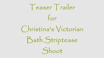 Christina X Victorian Bath Glamour Shoot