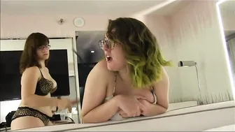 tegantrex beautiful chick takes off her underwear