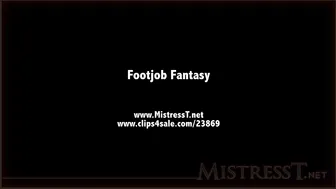 Mistress T _ footjob fantasy