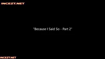 DIANE ANDREWS _Because I Said So 2