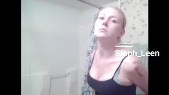 steph leen barely legal soapy shower