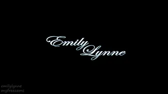 emilylynne 6 My First Professionally Shot Video