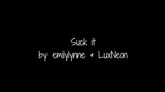 emilylynne 0 Luxneon Lesbian Strap On Dirty Talk BJ