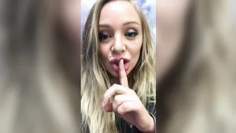 Beth Bennett onlyfans train home 2019-04-15