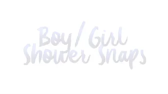 Emily Grey 01 Boy Girl Shower Snaps