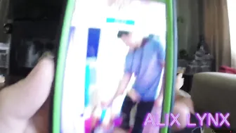 Alix Lynx Blackmailed by Dad