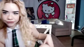 MiaMelon ManyVids _School Girl Dildo Ridesquirt