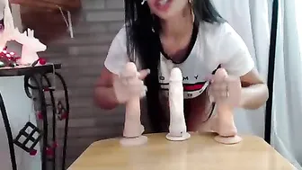 Emanuelly Raquel manyvids 255 - Trying My 3 Dildos I Love It